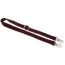 Adjustable Canvas Shoulder Bags Strap Handbag Replacement 120cm Coffee