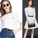 Women Belt Fashion Pu Leather Metal Heart Pin Buckle Belt Party Dress Decor