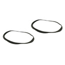 2x Salon Chair Hydraulic Base Equipment Floor Protective Rubber Ring Gaskets