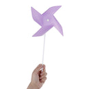 10pcs Colorful Plastic Windmill Toys Pinwheel Self-assembly Windmill Kid's To BX