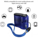 USB Hand Crank SOS Emergency Power Charger String Survival f. All Mobile Phone