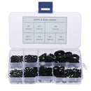 350Pcs 7 Sizes Nylon Flat Washer Assortment Set M2/M2.5/M3/M4/M5/M6/M8   Z