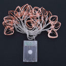 LED Iron Battery Operated Fairy String Light Children Room Xmas Decor(20)