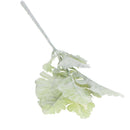 Artificial Senecio Leaves Branches Simulation Leaves Flower Arrangement