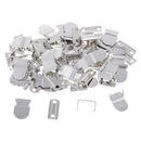 40 x Metal No-Sew Hooks and Eye Closures for Garment Fasteners and Extension