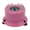 Mini Colorful Air 12LED Submersible Bubble Aquarium Fish Tank Light AC100-240V