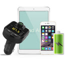 Bluetooth LCD Wireless Car MP3 FM Transmitter Radio USB Charger Handsfree Ki l,a