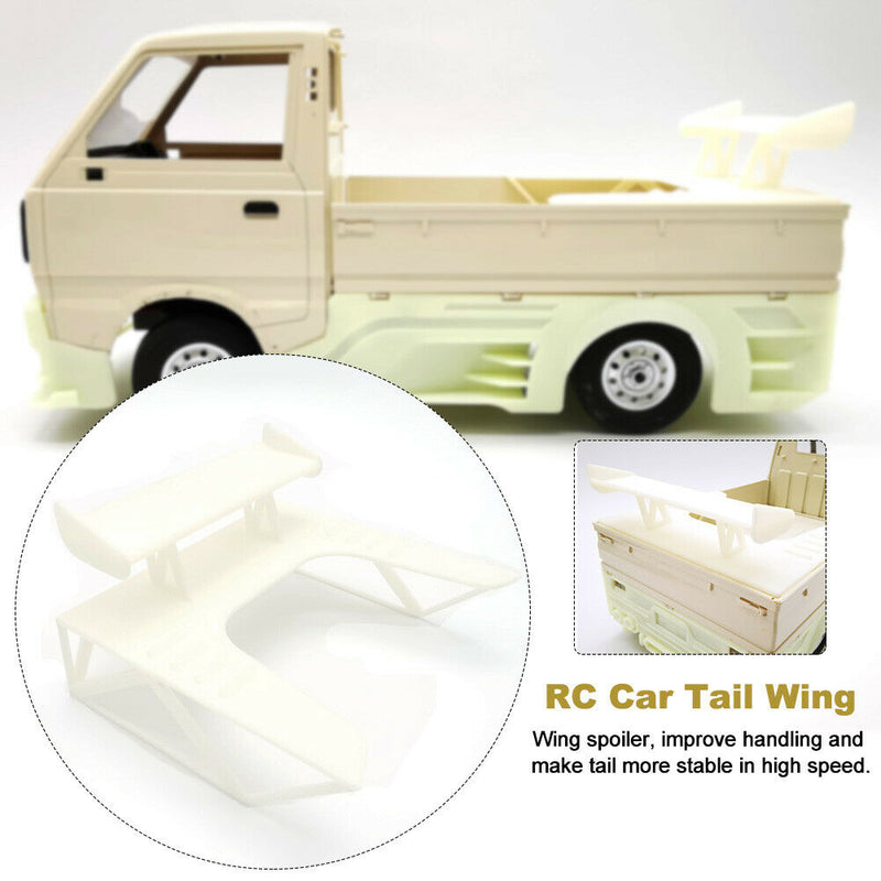Styling Body Spoiler Off Road Drifting Models Truck RC Car Tail Wing for WPL D12