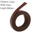 2 Meters Leather Strips Strap for DIY Leathercrafts Handle Making Wine Red