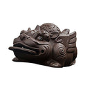 Zisha Tea Pet Brave Ornaments Tea Tray Furnishing Tea Water Play Brown
