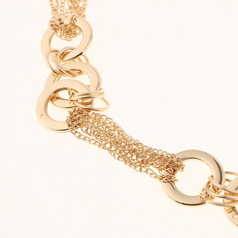 Women's Fashion Metal Belly Chain Waistband Body Charm Dress Belt Necklace