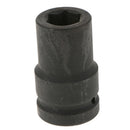 80mm Length 1 inch Square Drive 24mm 6-Point Impact Socket