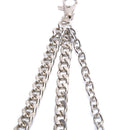 3 Layers Stainless steel Men Trouser Pant Wallet  Belt Ring Chain Punk KeyringFD