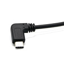Connection Cable, USB 3.1 Type C Male To Micro USB Male 25 Cm Black