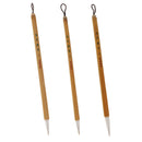 3x Wood Chinese Drawing Painting Writing Calligraphy Brush Pen Art Supplies Tool