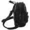 Women Small Good Leather Backpack Rivet Daily Cute Black Backpack for Teena W6B7