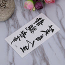 10pcs Chinese Words Temporary Tattoo Stickers Waterproof Body Art A