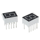 10 Pcs Common Cathode 10 Pin 1 Bit 7 Segment 0.39" Red LED Display Digital  E1Q6
