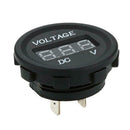 Automobile Motorcycle DC 12V to 24V LED Digital Voltmeter Bule Led