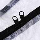 Reusable Zipped Large Strong Shopping Home Storage Bag Woven Plastic Ba%!