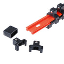3PC Mountable Sliding Holder Rail Rack Tool Storage 1/4 3/8 1/2 Socket Organiz%!