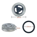 18mm Master Brake cylinder Reservoir Sight Glass Motorcycle Dirt Bike Seal B6G1