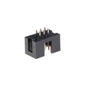 10PCS DC3-6P 2.54mm 2x3 Pin Straight Male Shrouded header IDC SocketXM
