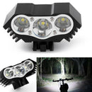 USB Charge XM-L T6 LED Bicycle HeadLight Bike Head Light Lamp Torch Flashlig Hn