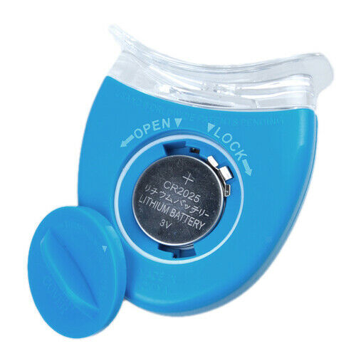 Plastic Teeth Whitener With Bright Blue LED Light , Whitening Tool Beauty Smile