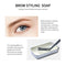 Eyebrow Shaping Soap Long Lasting Eye Brow Makeup Styling Gel Wax with BrushFD
