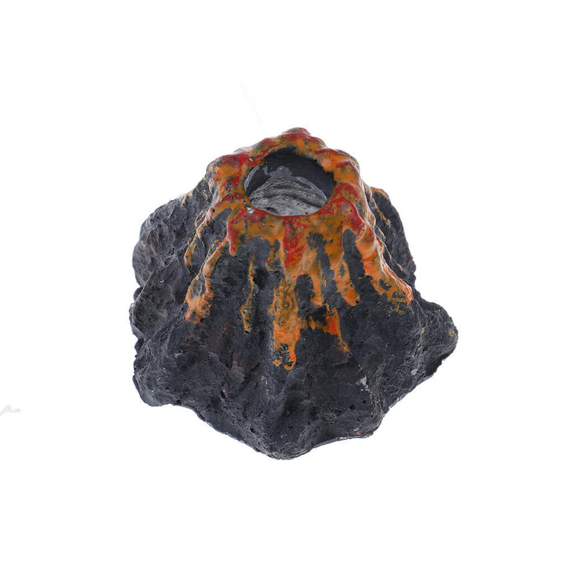 Volcano Shape Aquarium fish tank decor oxygen pump air bubble stone Kw