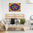 Frameless Painting By Numbers DIY Flower Hand Painted Canvas Oil Picture