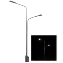 2X(2 Led 1:100 Scale Street Light Scenery Mini Lamppost For Sand Table Mode