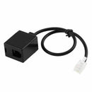 1Pcs RJ9 4P4C Male to Female Connector Telephone Adapter Splitter Converter