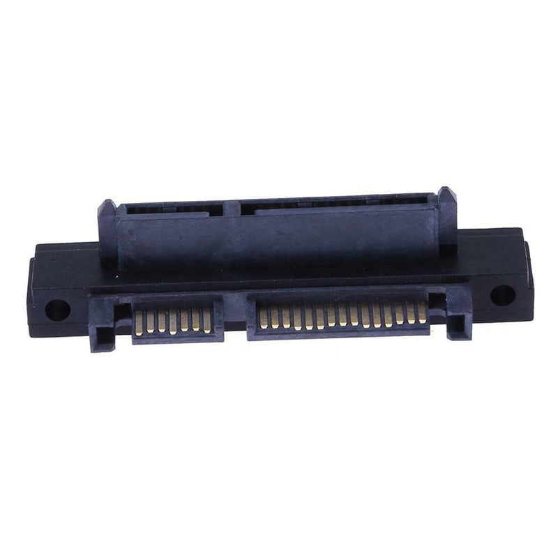 90Â° Angle SATA  22Pin(7+15) Male to 22Pin(7+15) Female Extender Adapter
