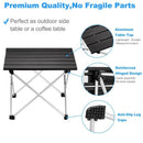 Portable Folding Camping Table Aluminum Desk Table Top Suitable for Outdoor