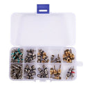 100Pcs R134A Car Automotive Air Conditioning A/C Spool Core Valves Assortme E2X5