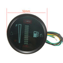 DC 12V 52mm Fuel Gauge Level Sensor Lightweight For Car Motorcycle LED Display
