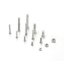 480Pcs Button Head 12 Sizes Screw And Nuts Kit,M2 M3 M4 Steel Assorted Hex  Q1N5