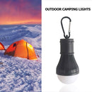 Portable Mini Tent Light 3 Modes LED Bulb Hanging Camping Lamp Flashlight A
