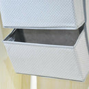 Simple Houseware 4 Pocket Hanging Wall Closet Storage Bag Organizer over Do
