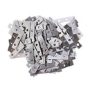 100PC 38mm Flat L Shape Bracket Brace Right Angle Corner Repair Plate Fixing
