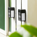 Waterproof Solar LED Light Outdoor Garden Fence Street Pathway Wall Lamp
