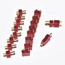 10pairs/20pcs t plug male & female deans connectors style for rc lipo battery M&