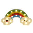 Rainbow Marquee Sign Led Night Light, Battery Operated Wall Light Decorativ