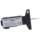 Digital LCD Tyre Tire Tread Depth Gauge 0-25.4mm Metric / Inch Black