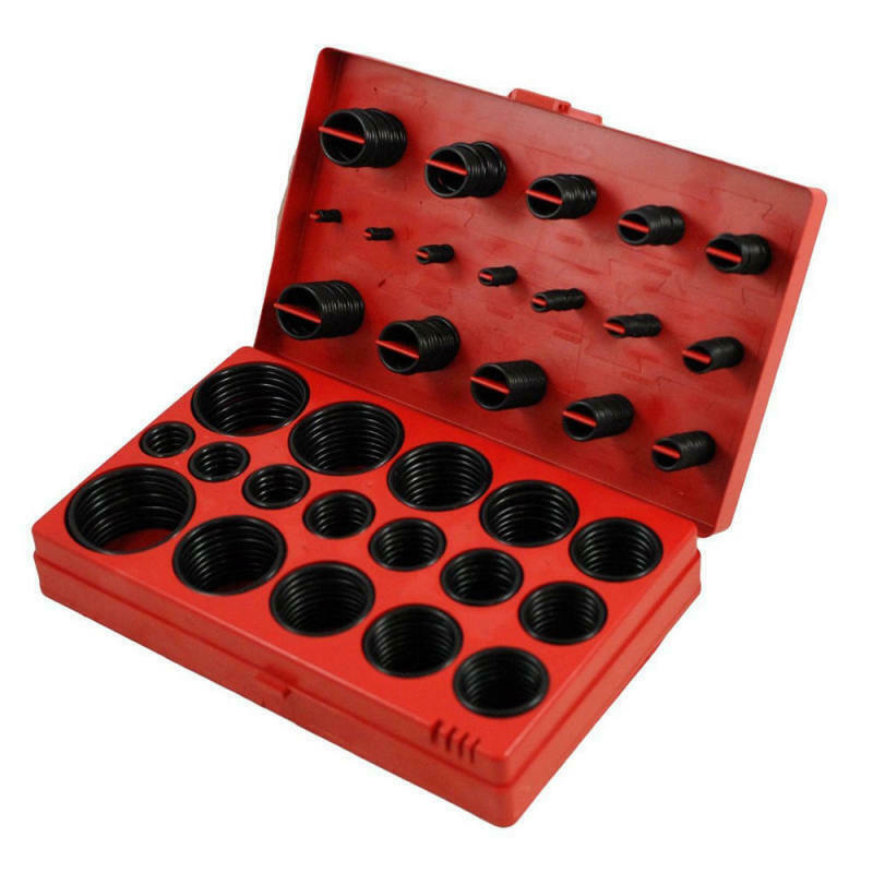 Rubber Gasket O-ring Kit Automotive Seal Universal 419 Pieces Assortment S OAO