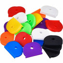 24 Key Caps With Flexible Key Cover For Easy Identification Of Door Keys, M F4Z4