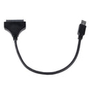 Superior Quality USB To SATA 22 Pin Hard Disk Drive SSD Adapter Connector Cable