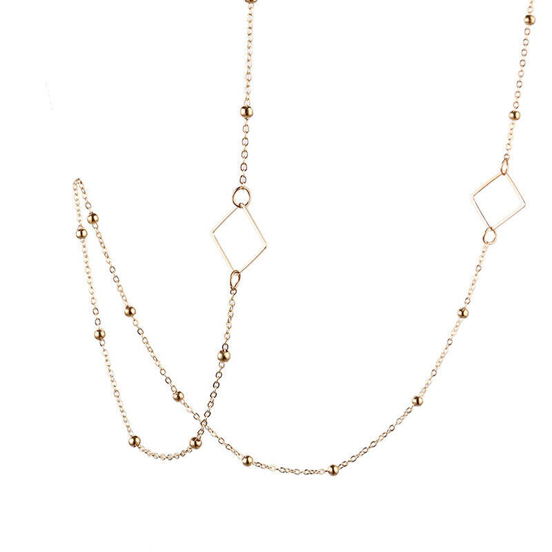 Eye Glasses Sunglasses Beading Chain Holder Lanyard Necklace Strap Square W Kw